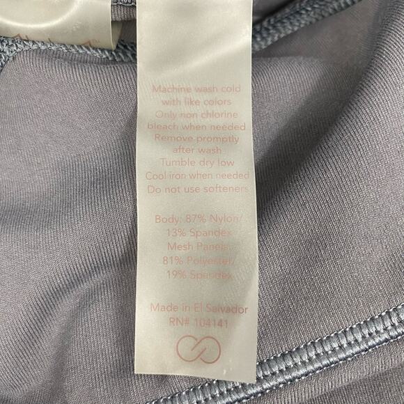 CALIA Essential Mesh Leggings by Carrie Underwood Snakeskin Gray Womens Small - Picture 7 of 9